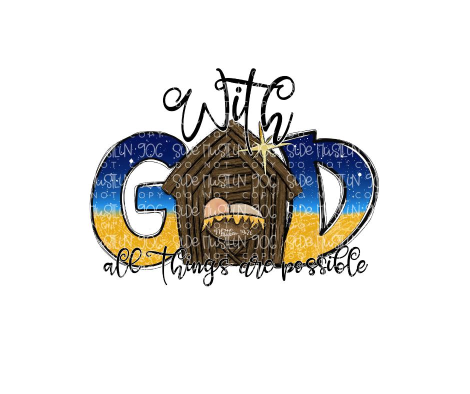 With God all things-Ready to Press Transfer