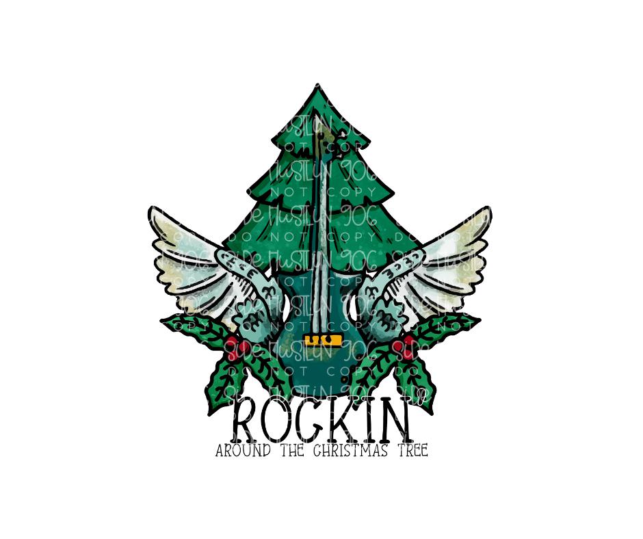 Rockin around the Christmas tree-Ready to Press Transfer