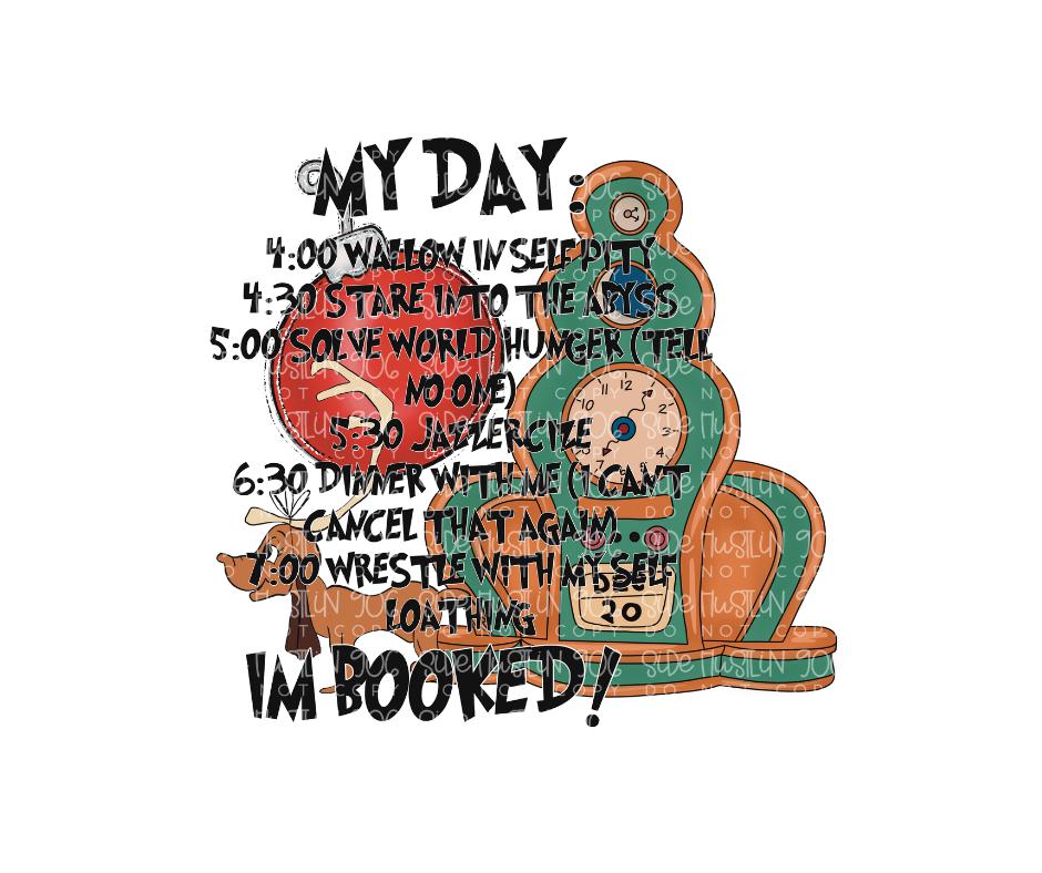My day Christmas-Ready to Press Transfer