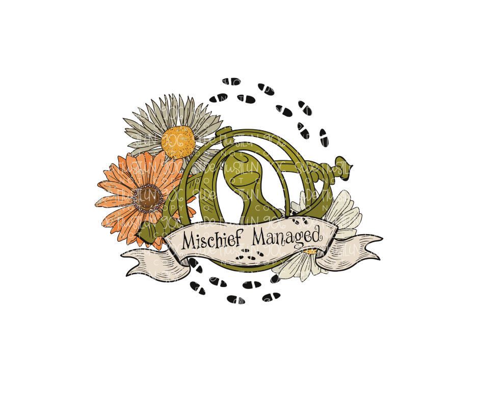 Mischief Managed-Ready to Press Transfer