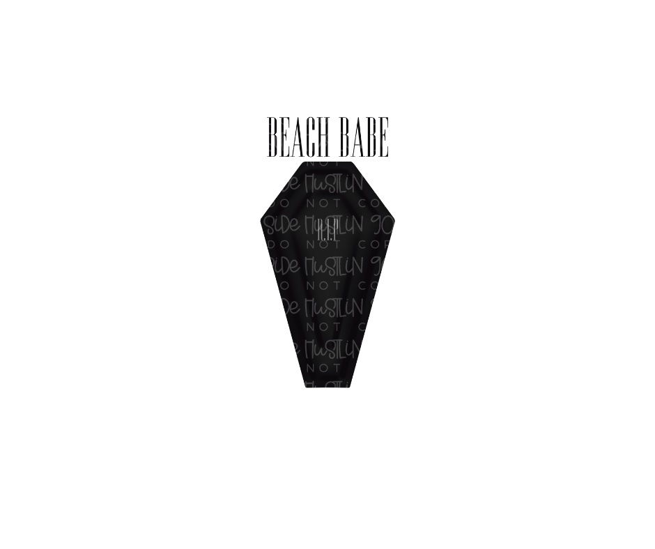 Beach Babe RIP-Ready to Press Transfer
