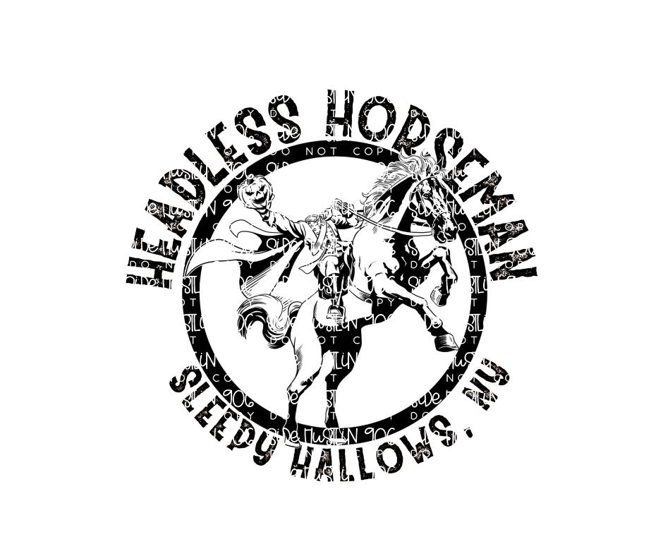Headless Horseman-Ready to Press Transfer