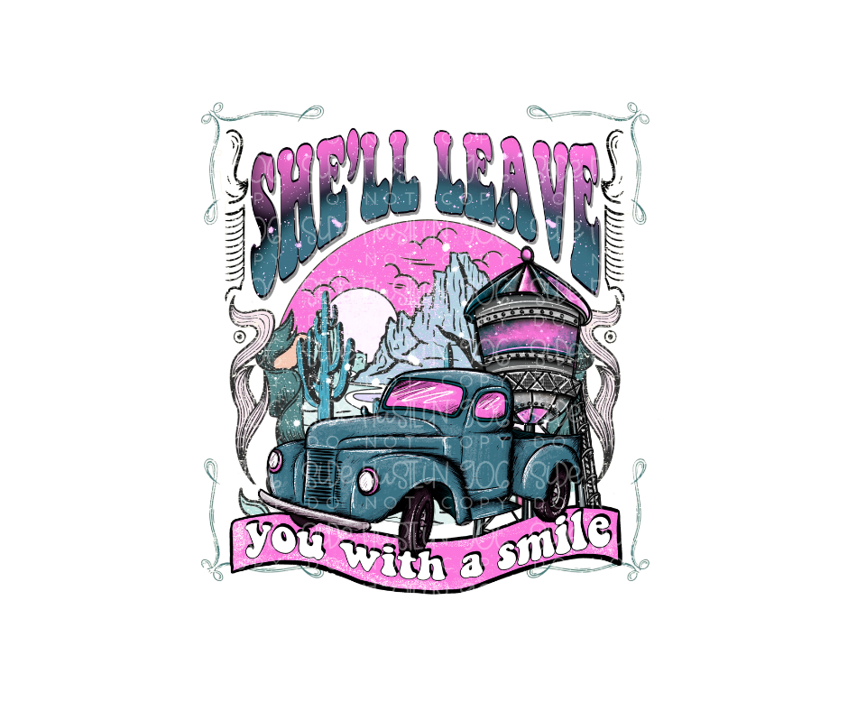 Leave You with a Smile-Ready to Press Transfer