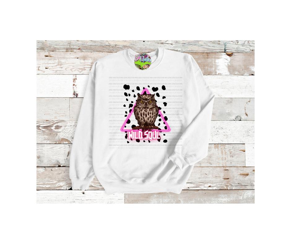 Wild Soul Owl -Ready to Press Transfer