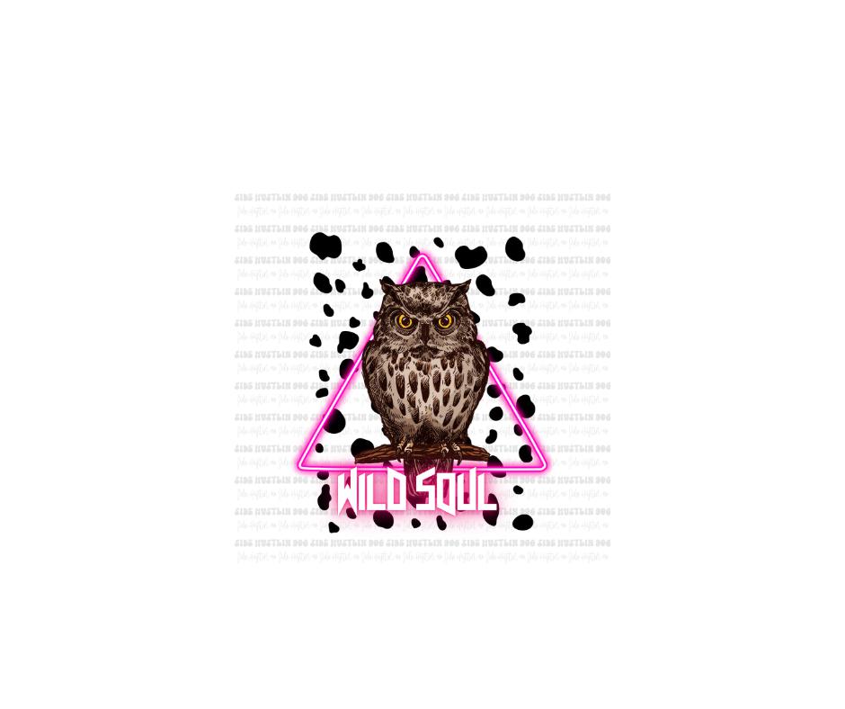 Wild Soul Owl -Ready to Press Transfer