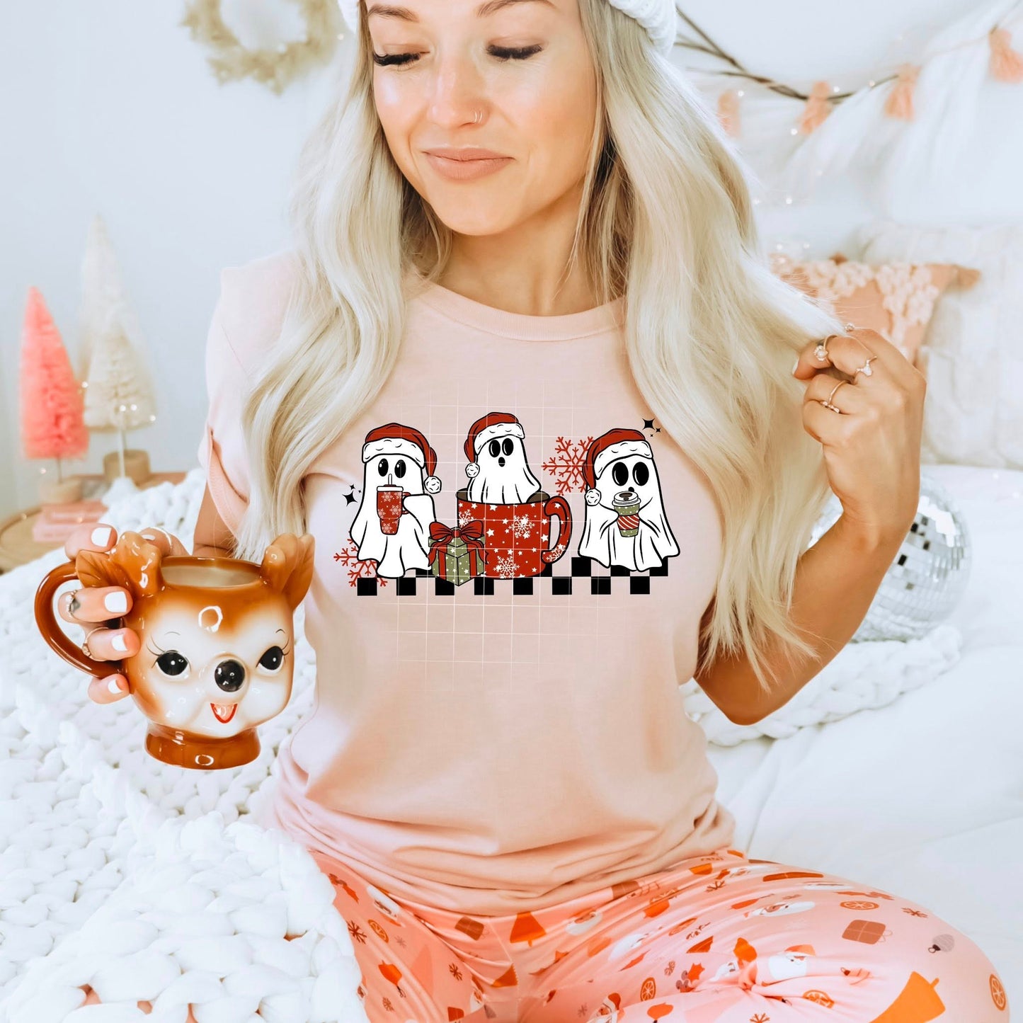 Christmas Ghosties-Ready to Press Transfer