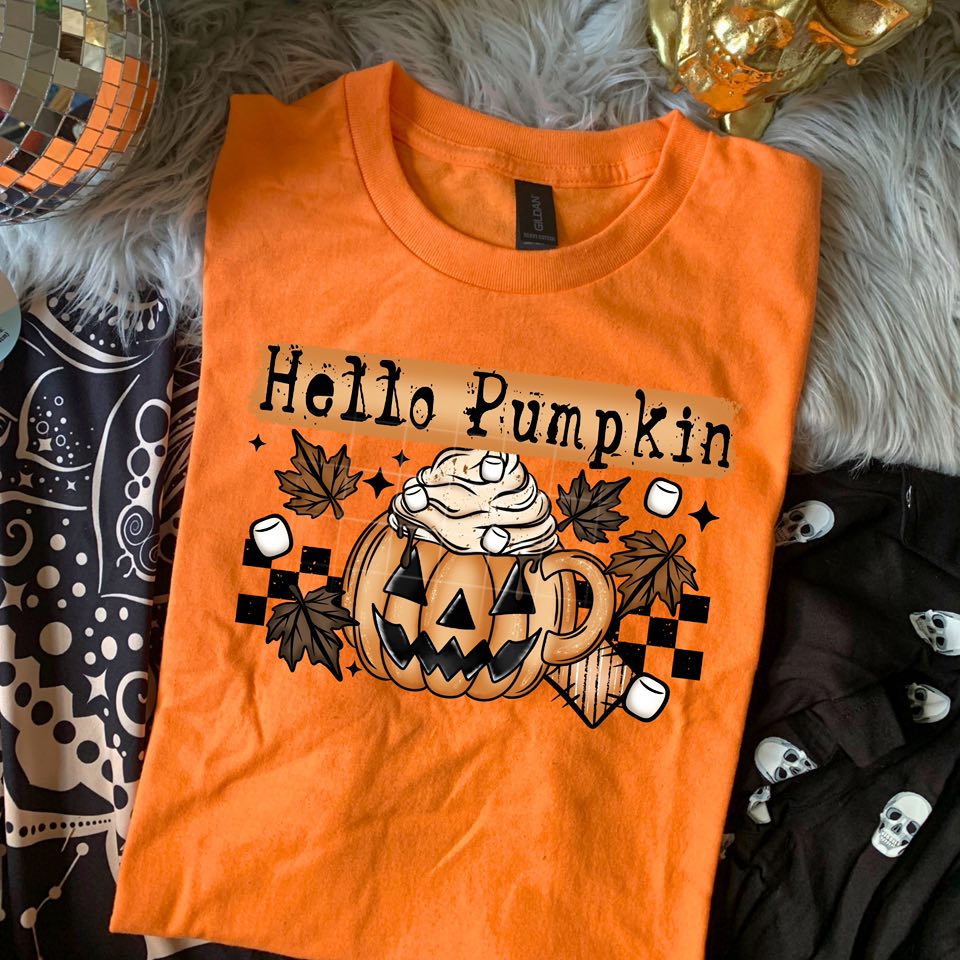 Hello Pumpkin-Ready to Press Transfer
