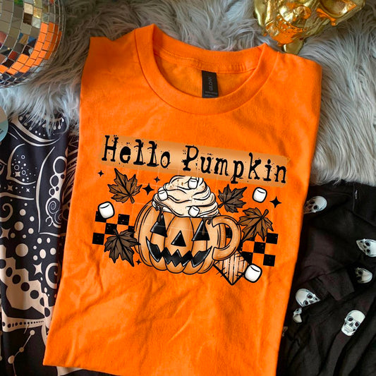 Hello Pumpkin-Ready to Press Transfer