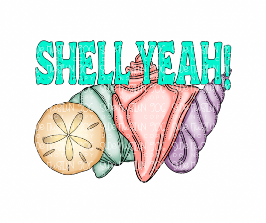 Shell yeah-Ready to Press Transfer