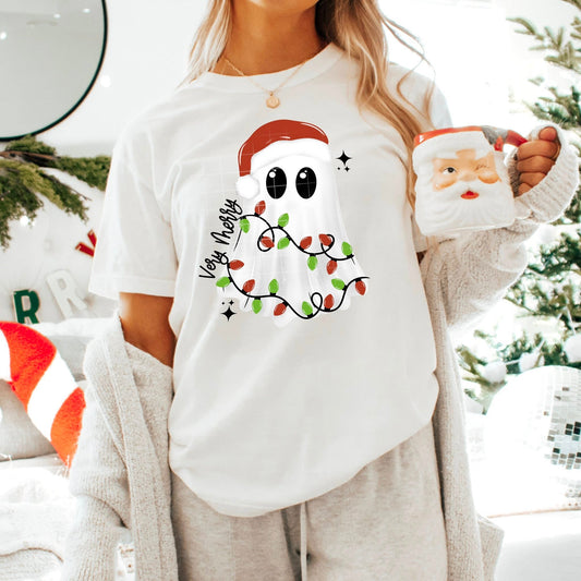 Very Merry Ghost-Ready to Press Transfer