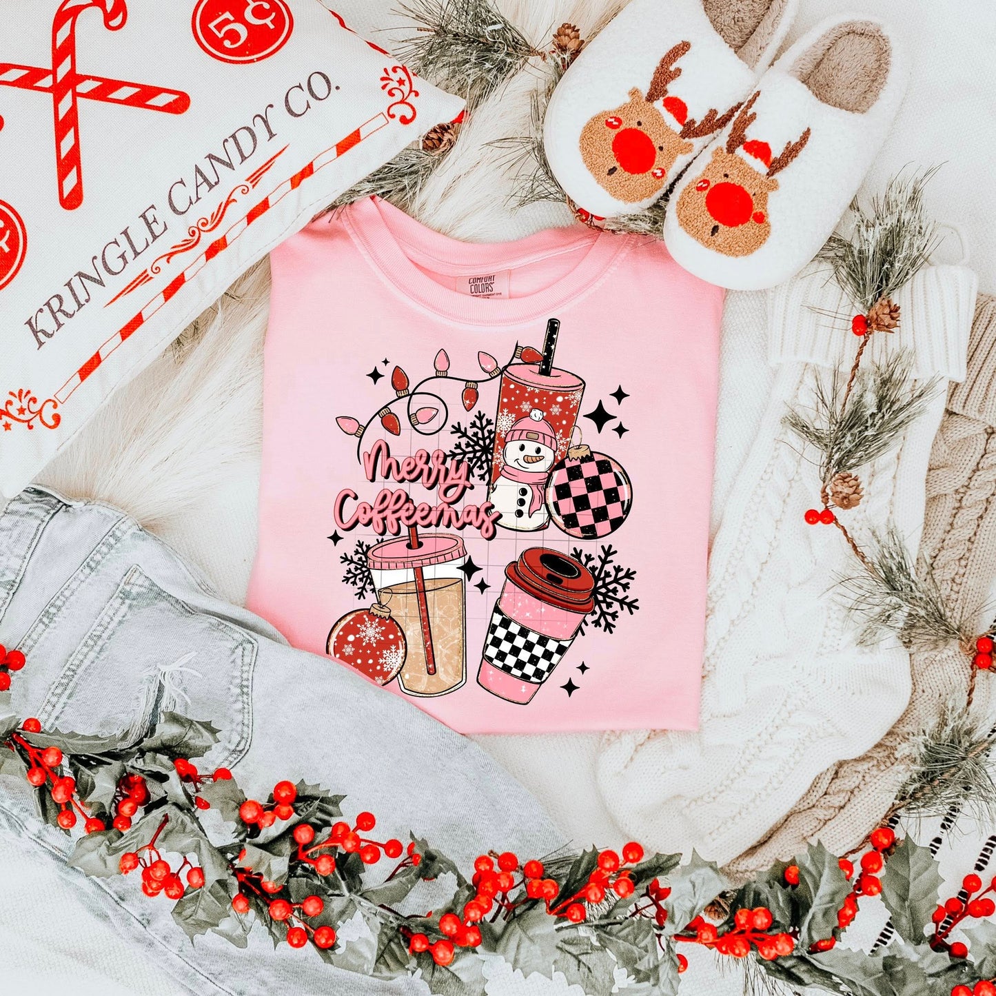 Merry Coffeemas-Ready to Press Transfer