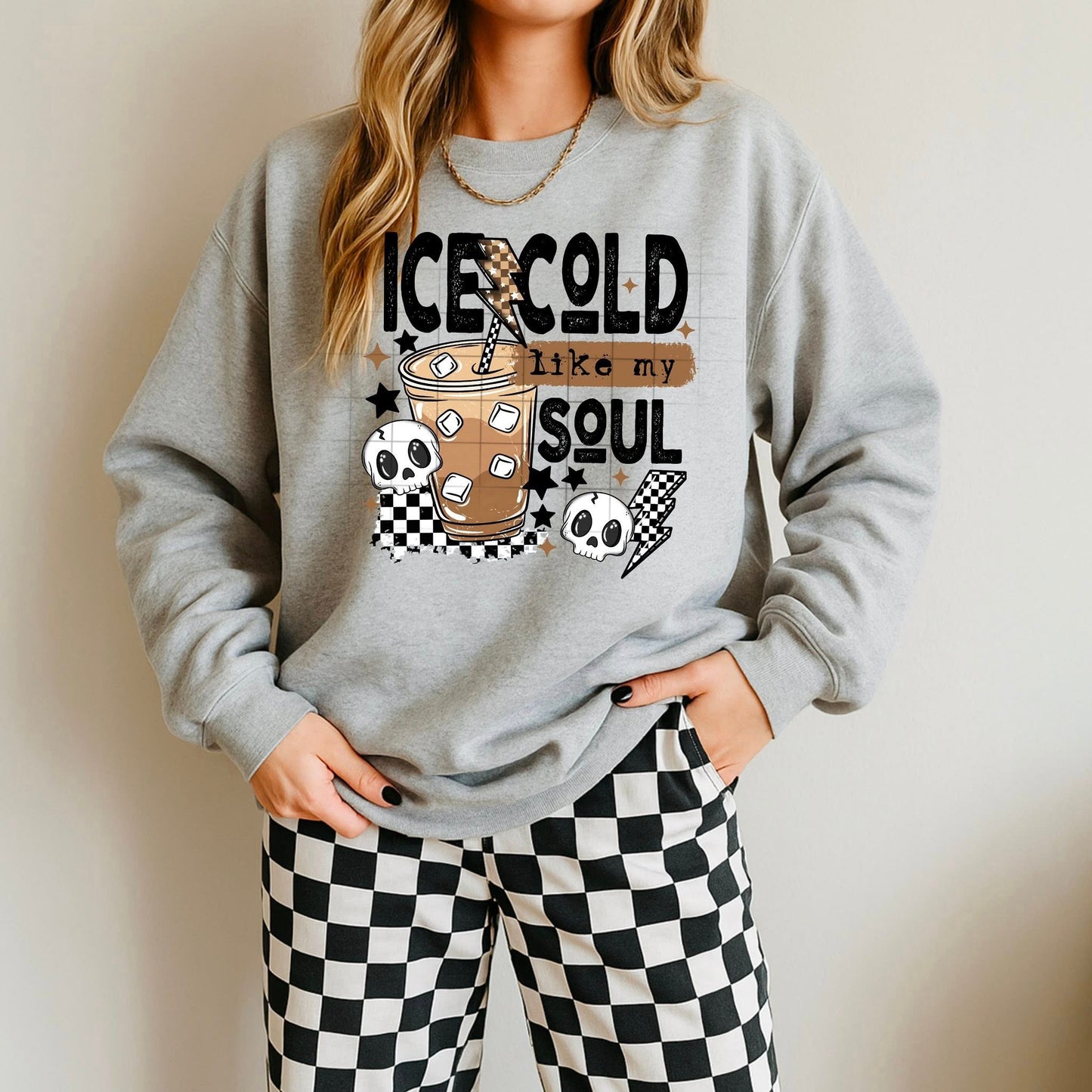 Ice Cold like My Soul Black-Ready to Press Transfer