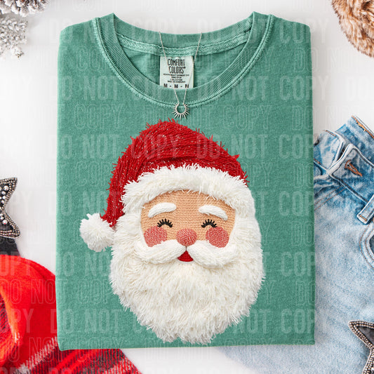 SANTA REALISTIC YARN-Ready to Press Transfer