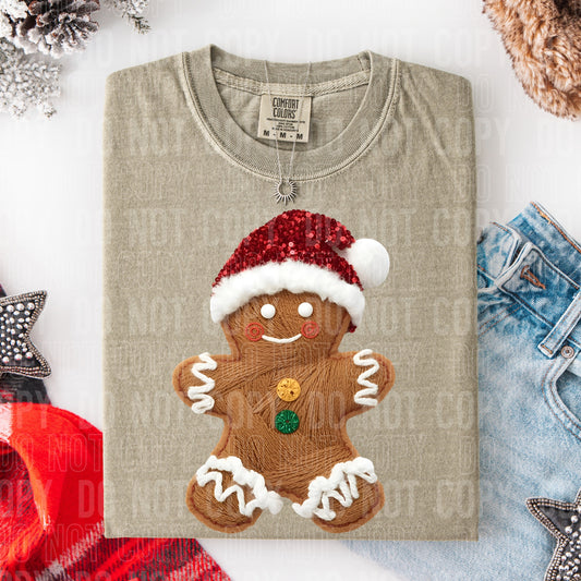 GINGERBREAD YARN-Ready to Press Transfer