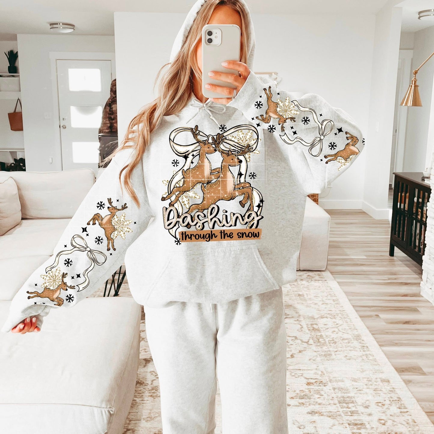 Dashing through the Snow-Ready to Press Transfer