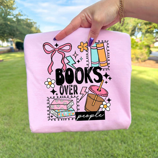 Books over People-Ready to Press Transfer