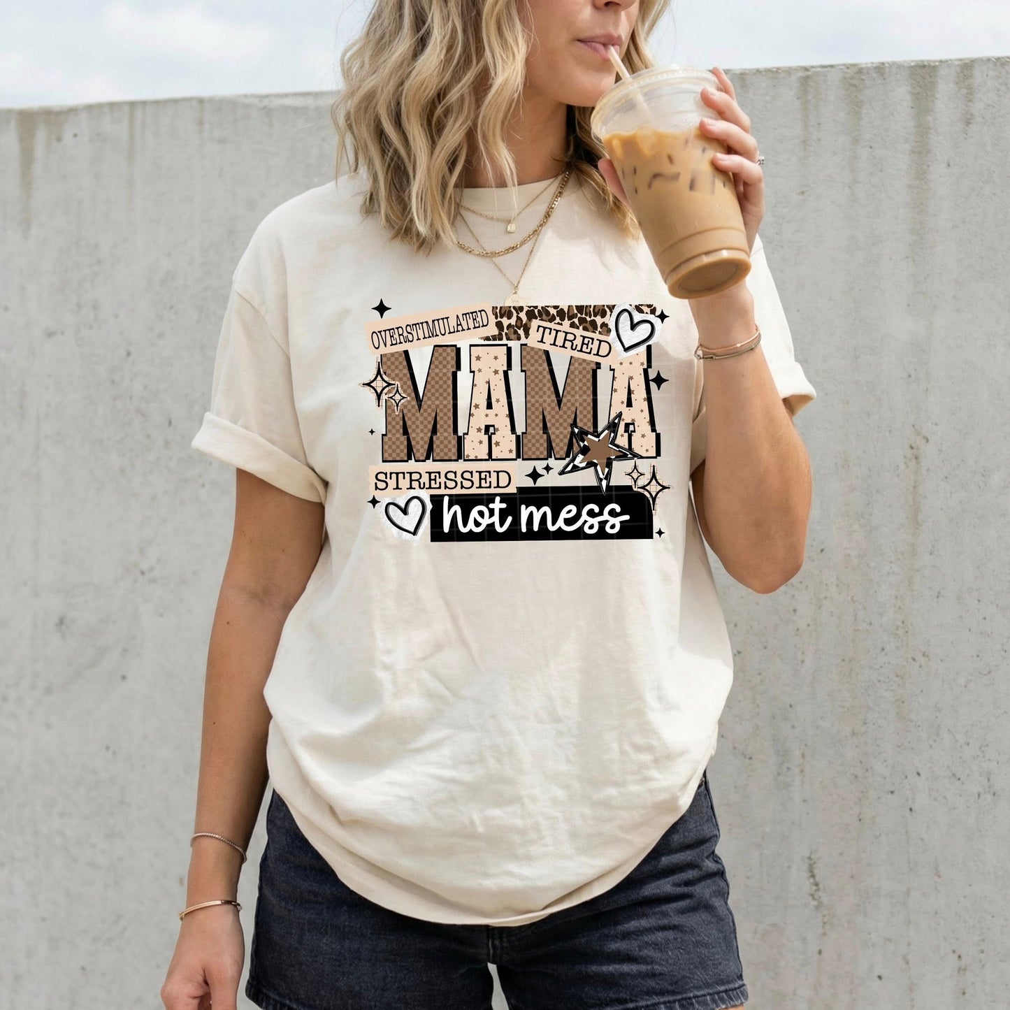 Mama Hot Mess-Ready to Press Transfer