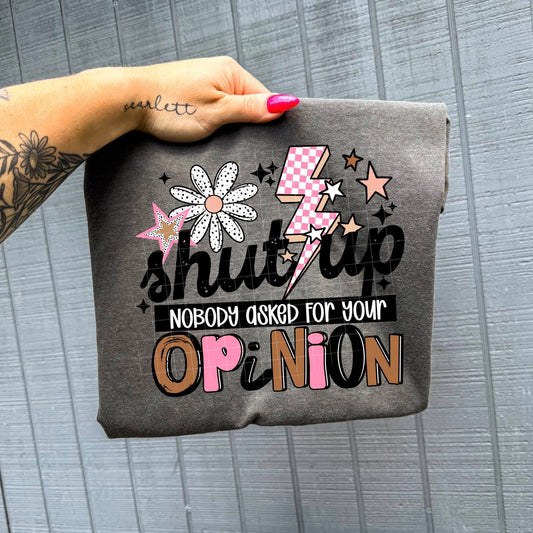 Shut up Nobody Asked for Your Opinion-Ready to Press Transfer