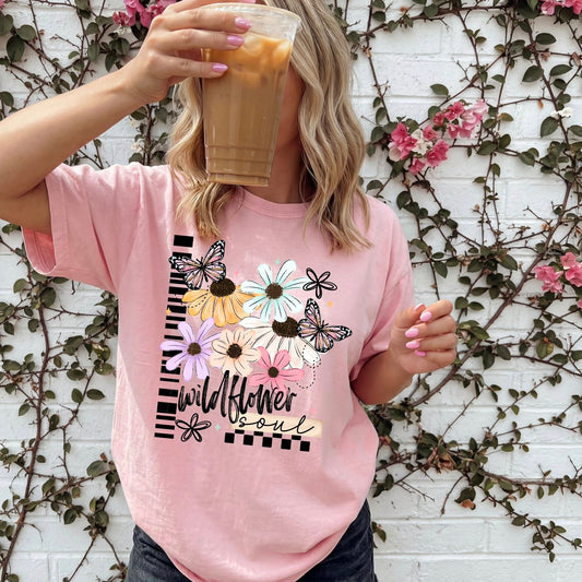 Wildflower Soul-Ready to Press Transfer