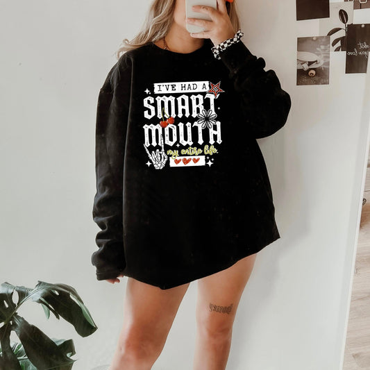 Smart Mouth White-Ready to Press Transfer