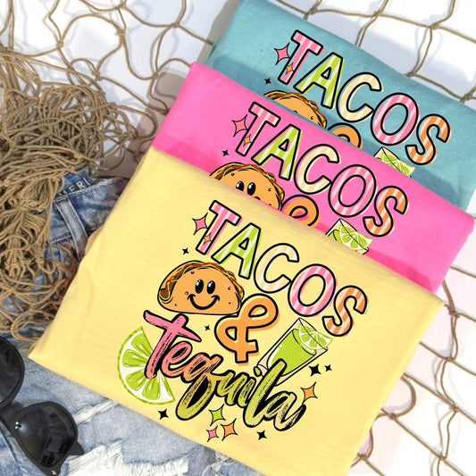 Tacos Tequila-Ready to Press Transfer