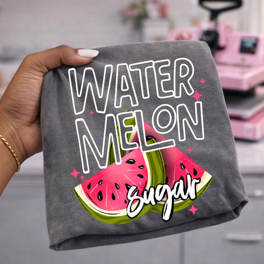 Watermelon Sugar White-Ready to Press Transfer