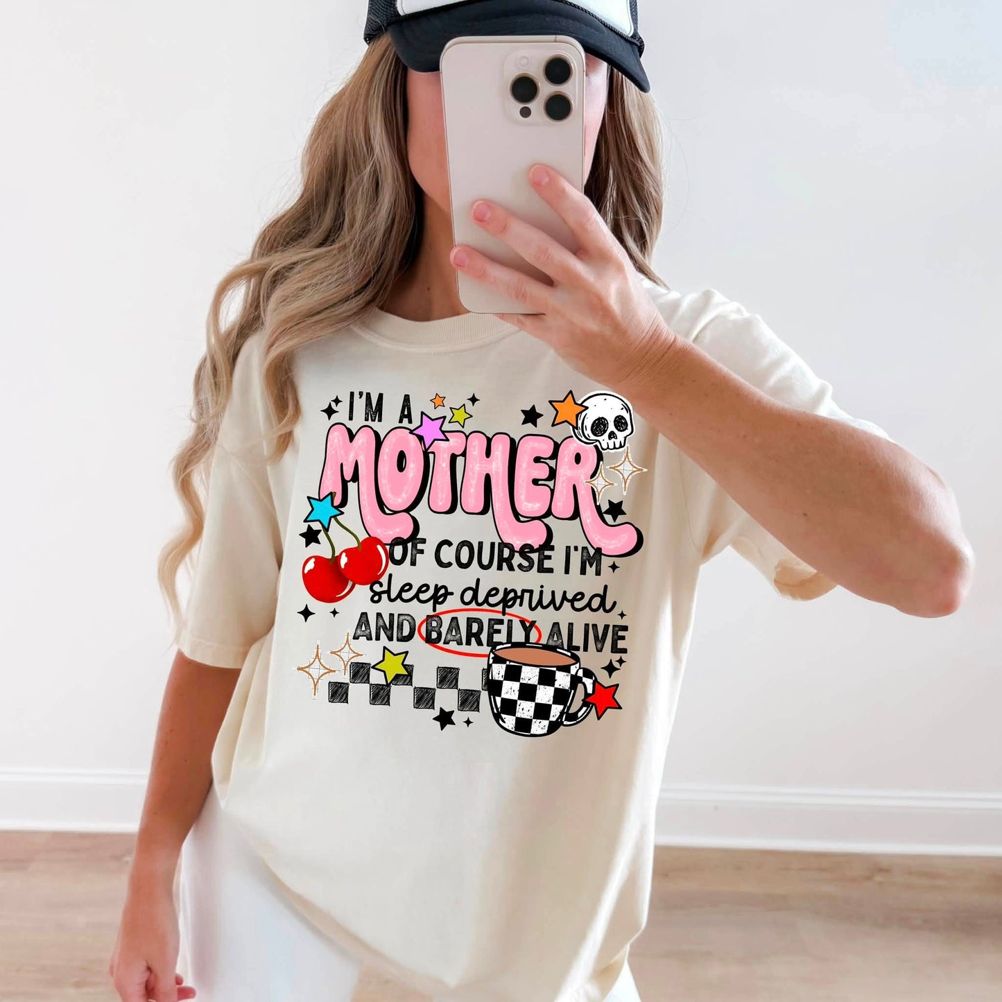 I'm a Mother Black-Ready to Press Transfer