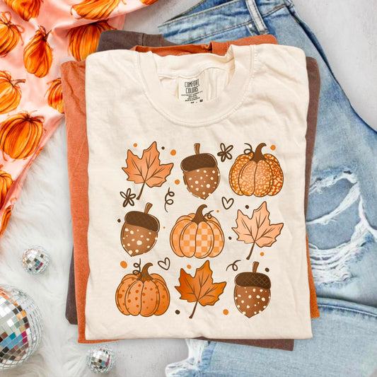 Fall Grid-Ready to Press Transfer