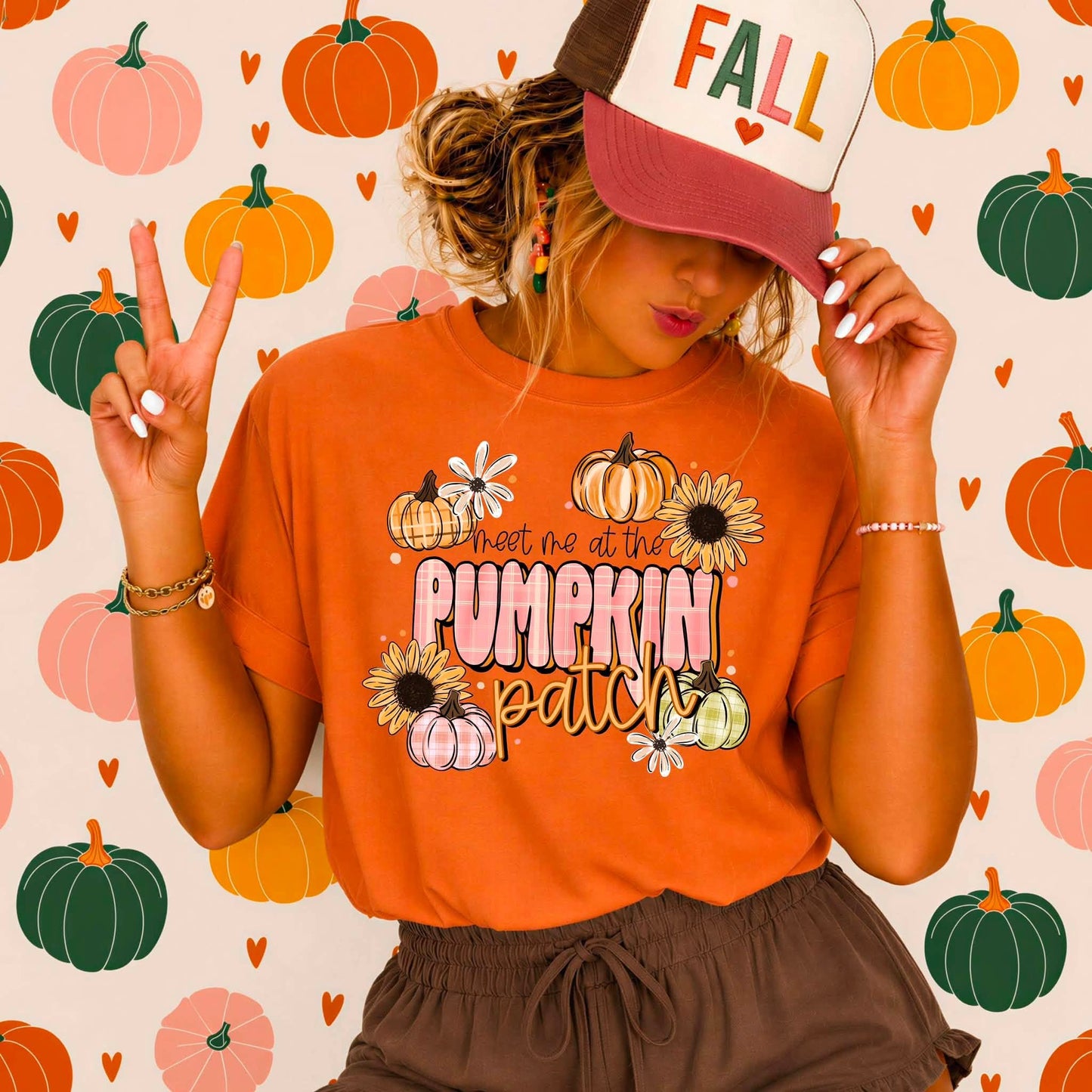 Meet Me at the Pumpkin Patch-Ready to Press Transfer
