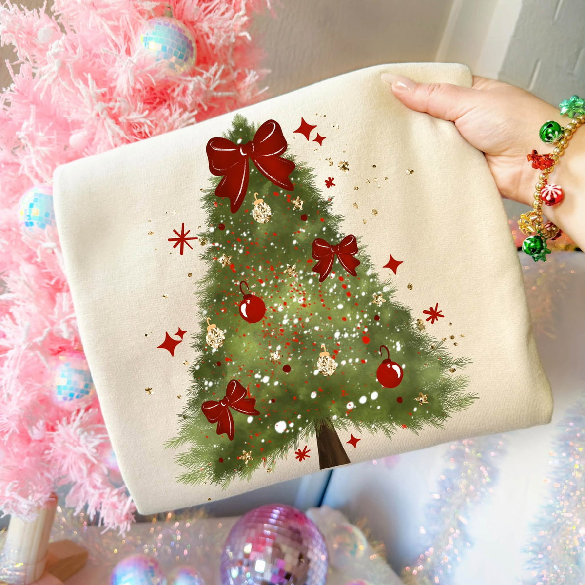 Christmas Tree-Ready to Press Transfer
