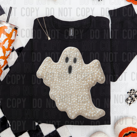 GHOST FAUX PEARLS-Ready to Press Transfer