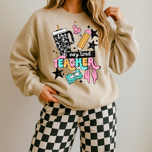 Very Tired Teacher-Ready to Press Transfer