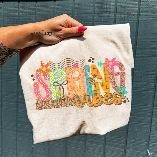 Spring Vibes-Ready to Press Transfer