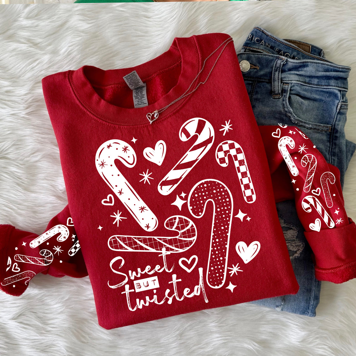 Sweet but Twisted Single Color-Ready to Press Transfer