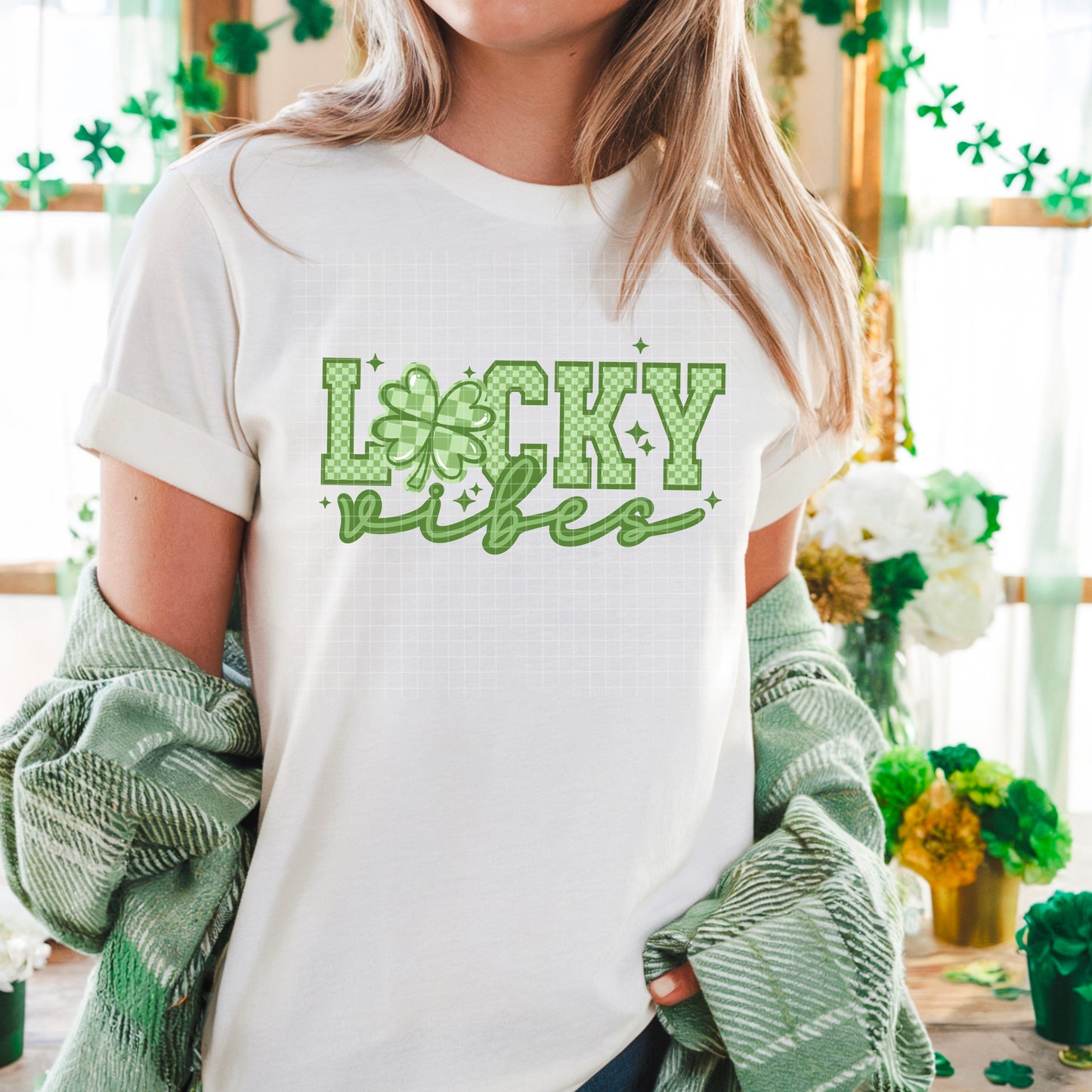 Lucky Vibes-Ready to Press Transfer