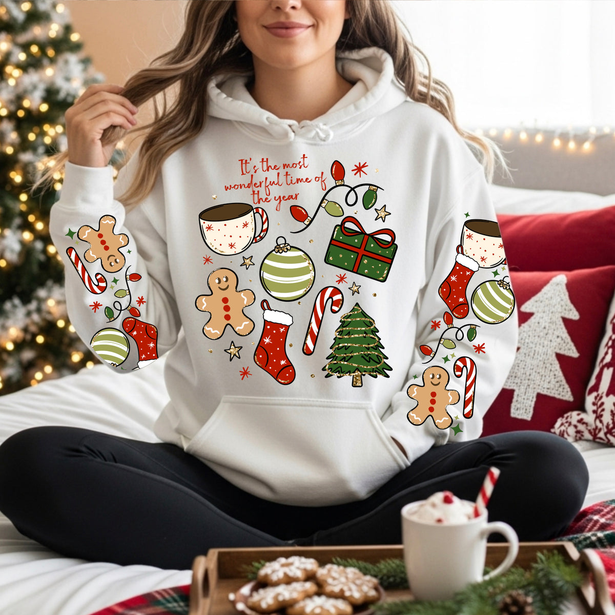 Wonderful Time of the Year Christmas-Ready to Press Transfer