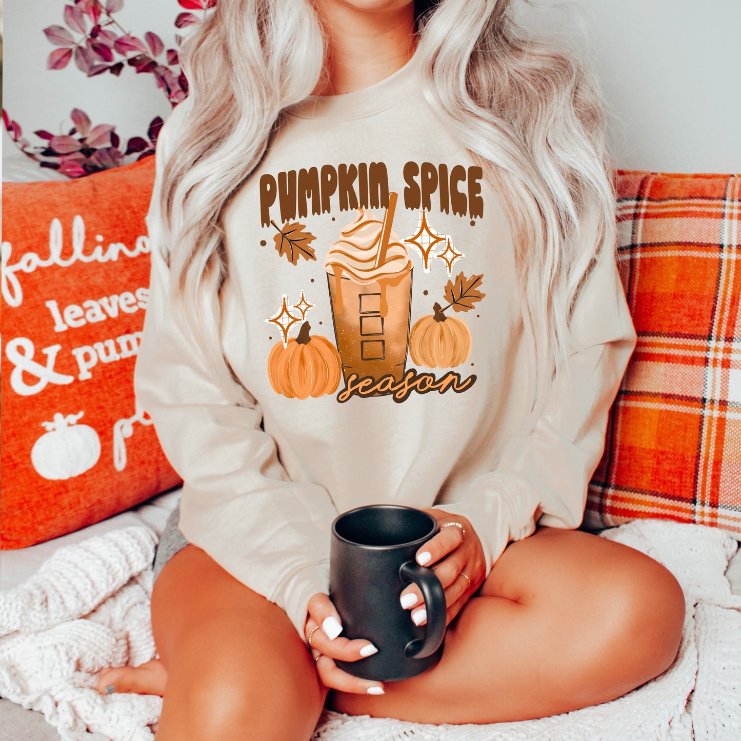 Pumpkin Spice-Ready to Press Transfer