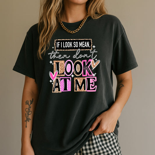 Look so Mean White-Ready to Press Transfer