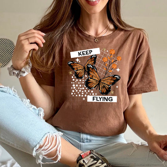 Keep Flying white-Ready to Press Transfer