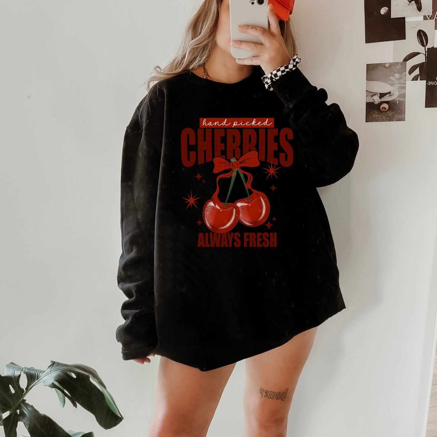 Handpicked Cherries-Ready to Press Transfer