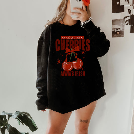 Handpicked Cherries-Ready to Press Transfer