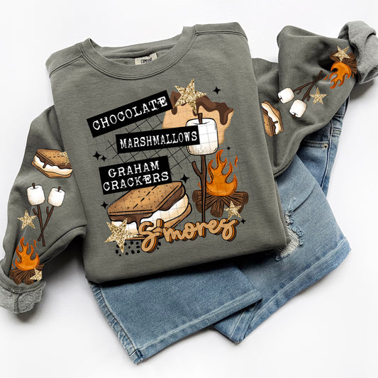 S'mores Collage-Ready to Press Transfer