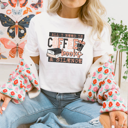 Coffee Books Silence-Ready to Press Transfer