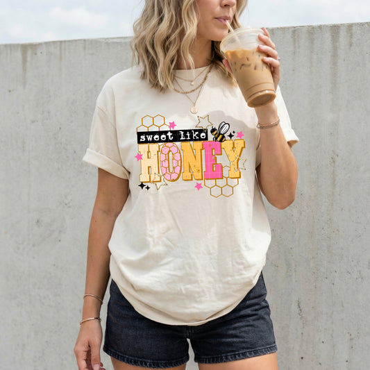 Sweet like Honey-Ready to Press Transfer