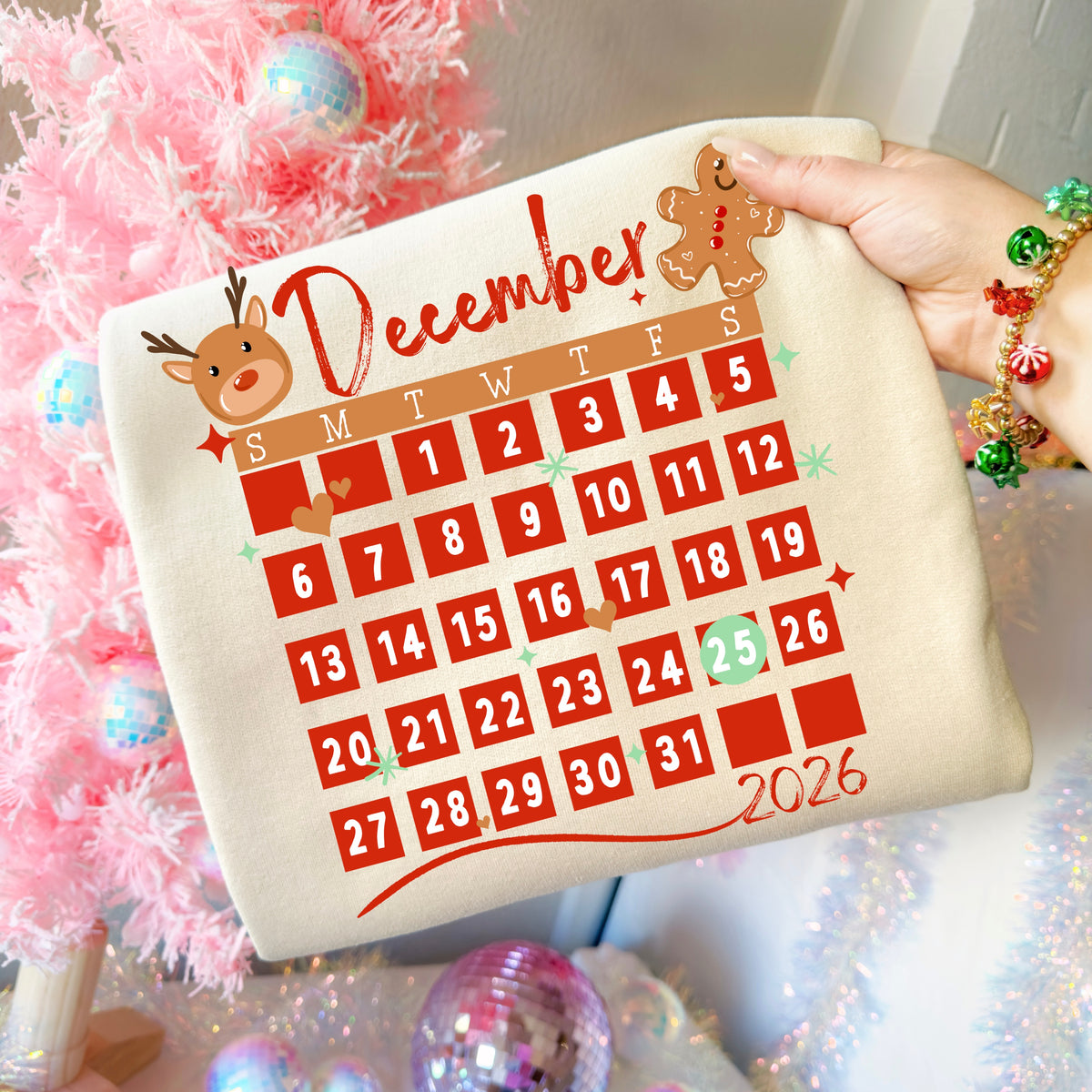 December Calendar-Ready to Press Transfer