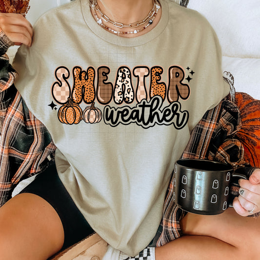 Sweater Weather-Ready to Press Transfer