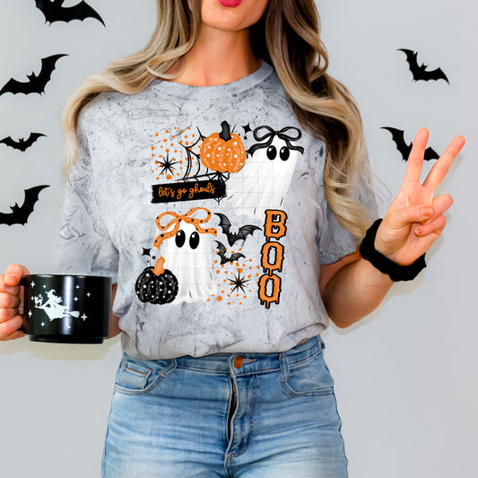 Fall Lace Ghost-Ready to Press Transfer