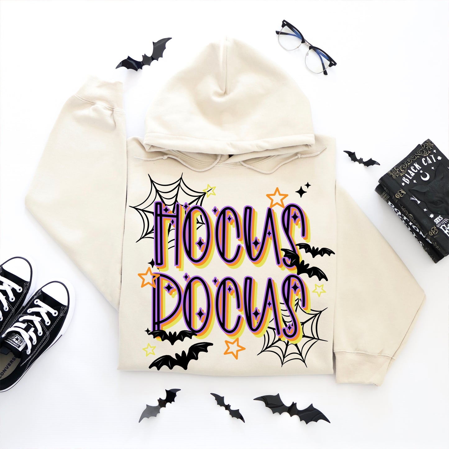 Hocus Pocus Black-Ready to Press Transfer