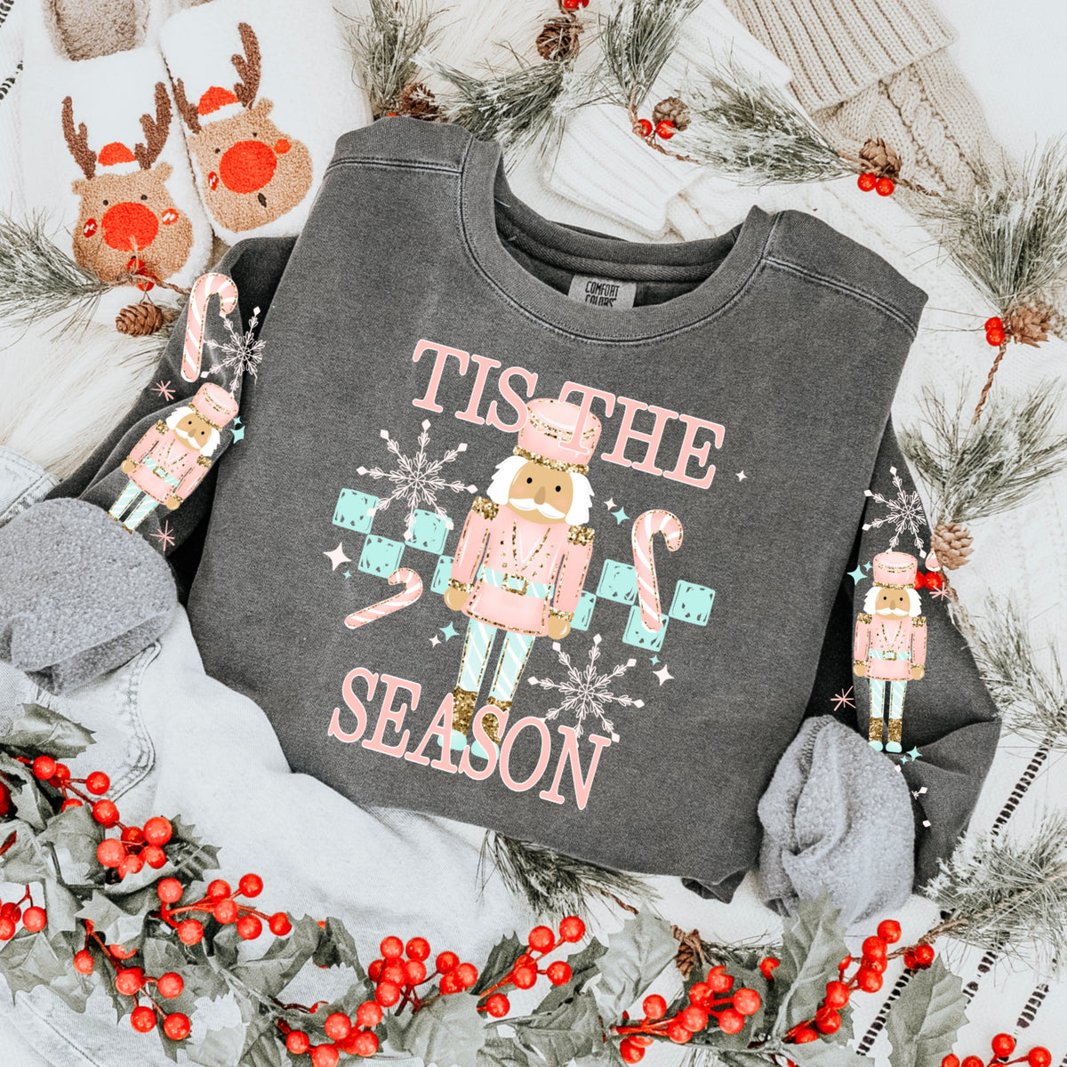 Tis the Season Nutcracker-Ready to Press Transfer