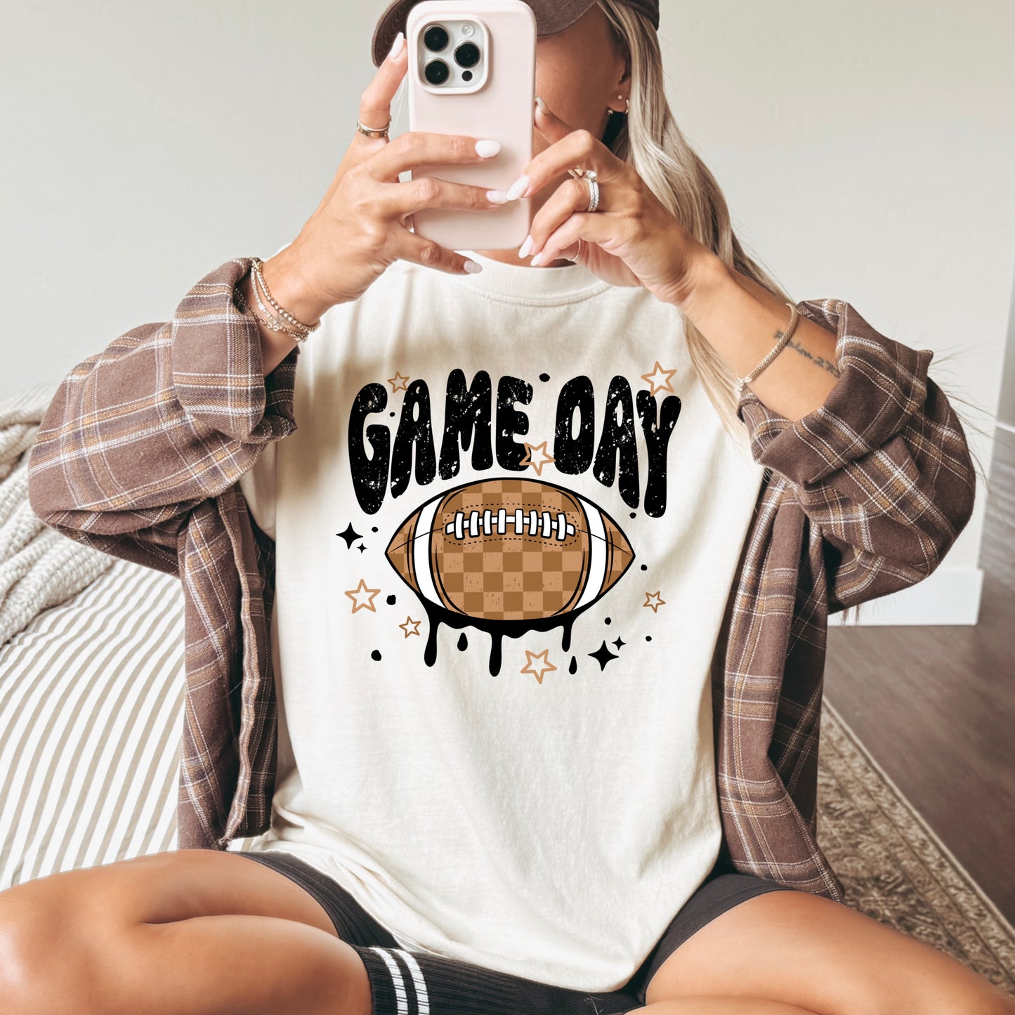 Game Day Drip Black-Ready to Press Transfer